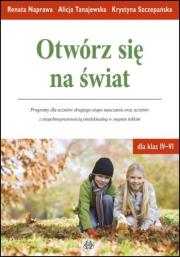 Otwórz się na świat. Autor: Naprawa Renata, Alicja Tanajewska, Szczepanowska-Kozłowska Krystyna. Dadada.pl Okładka książki Otwórz się na świat
