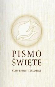 Pismo Święte ST i NT białe + Audiobook. Autor: Praca zbiorowa. Dadada.pl Okładka książki Pismo Święte ST i NT białe + Audiobook
