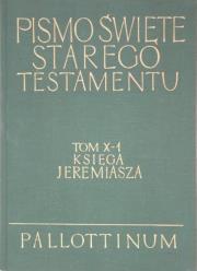 Opakowanie Pismo Święte ST Tom X-1 Księga Jeremiasza