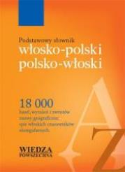 Okładka książki Podstawowy słownik włosko-polski, polsko-włoski