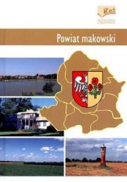 Powiat makowski. Autor: Kielak Bernard. Dadada.pl Okładka książki Powiat makowski