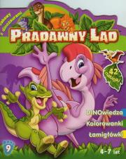 Okładka książki Pradawny Ląd 09 - Zabawy z dinozaurami