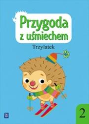 Okładka książki Przygoda z uśmiechem Trzylatek Ćwiczenia Część 2