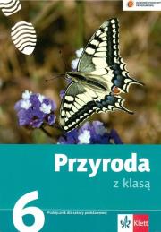 Przyroda z klasą kl. 6 podr Klett. Autor: Frąckowiak Ewa, Ewa Gęca, Buniowska Joanna. Dadada.pl Okładka książki Przyroda z klasą kl. 6 podr Klett