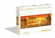 Opakowanie Puzzle 1000 HQ Panorama Sawanna