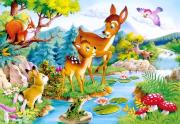Opakowanie Puzzle 120 Bambi CASTOR