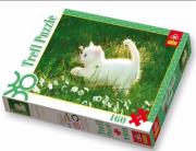 Opakowanie Puzzle 160 Spacer wśród stokrotek TREFL