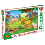 Opakowanie Puzzle 20 - MAXI Dinozaury ALEX