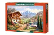 Okładka książki Puzzle 2000 High Country Retreat CASTOR