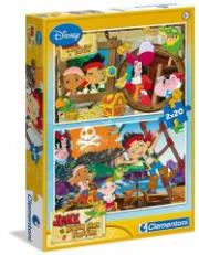 Opakowanie Puzzle 2x20 Jake i Piraci z Nibylandii