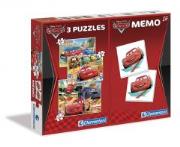Opakowanie Puzzle 3w1+Memo Auta