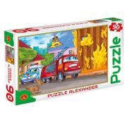 Okładka książki Puzzle 90 - Pożar ALEX