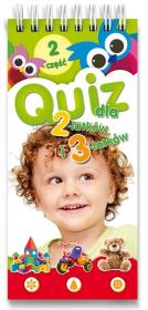 Quiz dla 2-latków i 3-latków cz. 2. Autor: praca zbiorowa. Dadada.pl Okładka książki Quiz dla 2-latków i 3-latków cz. 2