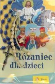 Okładka książki Różaniec dla dzieci. Książeczka z bransoletką