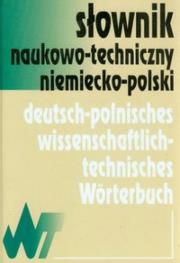 Okładka książki Słownik naukowo-techniczny niemiecko-polski