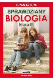 Sprawdziany GIM Biologia 3. Autor: Wrocławski Grzegorz. Dadada.pl Okładka książki Sprawdziany GIM Biologia 3