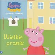 Świnka Peppa. Książeczki z.. 2 Wielkie pranie. Autor: Opracowanie zbiorowe. Dadada.pl Okładka książki Świnka Peppa. Książeczki z.. 2 Wielkie pranie