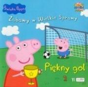 Okładka książki Świnka Peppa. Zabawy w .. 11 Piękny gol