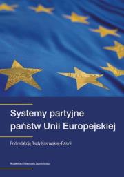 Okładka książki Systemy partyjne państw Unii Europejskiej