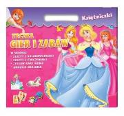 Okładka książki Teczka gier i zabaw. Księżniczki
