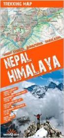 Okładka książki Trekking map Himalaje nepalskie w.2014