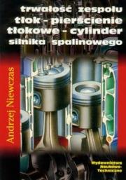 Okładka książki Trwałość zespołu tłok-pierścienie tłokowe-cylinder