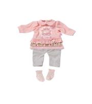 Opakowanie Ubranka dla lalki Baby Annabell Deluxe 3 in 1 Dress with socks różowe
