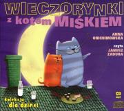 Wieczorynki z kotem Miśkiem audiobook. Autor: Anna Onichimowska. Dadada.pl Okładka książki Wieczorynki z kotem Miśkiem audiobook