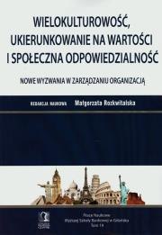 Okładka książki Wielokulturowość, ukierunkowanie na wartości...