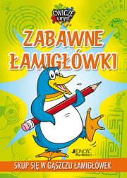 Zabawne łamigłówki. Autor: Opracowanie zbiorowe. Dadada.pl Okładka książki Zabawne łamigłówki