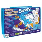 Opakowanie Zestaw artystyczny 68 elementów Smerfy