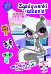 Zgadywanki i zadania. Urodzinowa niespodzianka. Autor:   Praca zbiorowa. Dadada.pl Okładka książki Zgadywanki i zadania. Urodzinowa niespodzianka