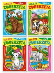 Okładka książki (076) Nasze zwierzęta MIX