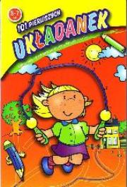 Okładka książki 101 pierwszych układanek - 5-7 czerwona