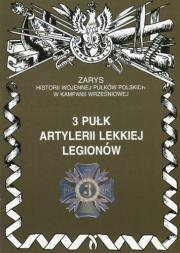 Okładka książki 3 Pułk Artylerii Lekkiej Legionów