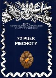 72 Pułk Piechoty im. Pułk. Dionizego Czachowskiego. Autor: Stanisław M. Przybyszewski. Dadada.pl Okładka książki 72 Pułk Piechoty im. Pułk. Dionizego Czachowskiego
