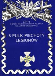 Okładka książki 8 pułk piechoty legionów