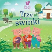 Baśnie, bajki, poczytajki. Trzy świnki. Autor: Bogusław Michalec     Marcin Szyma     Grzegorz Petryszak. Dadada.pl Okładka książki Baśnie, bajki, poczytajki. Trzy świnki