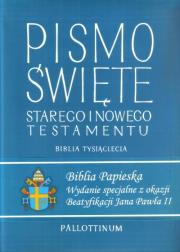 Okładka książki Biblia Papieska