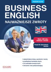 Business English Najważniejsze zwroty. Autor: Otawska Agnieszka, Pytlińska Zuzanna. Dadada.pl Okładka książki Business English Najważniejsze zwroty