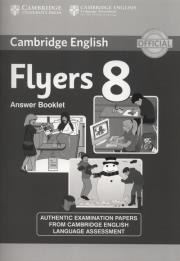 Opakowanie Cambridge English Young Learners 8 Flyers Answer Booklet
