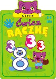 Okładka książki Ćwicz rączkę. Cyfry