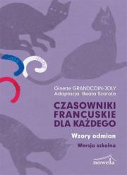 Okładka książki Czasowniki francuskie dla każdego Wersja szkolna