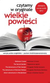 Czytamy w oryginale - wielkie powieści. Autor: praca zbiorowa. Dadada.pl Okładka książki Czytamy w oryginale - wielkie powieści