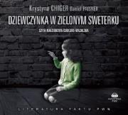 Dziewczynka w zielonym sweterku. Audiobook. Autor: Chiger Krystyna, Paisner Daniel. Dadada.pl Okładka książki Dziewczynka w zielonym sweterku. Audiobook