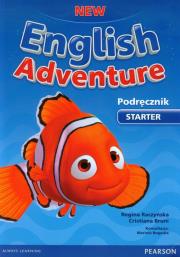 English Adventure NEW Starter SB + DVD LONGMAN. Autor: Bruni Cristiana, Raczyńska Regina. Dadada.pl Okładka książki English Adventure NEW Starter SB + DVD LONGMAN