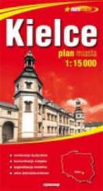 Okładka książki Euromapa Kielce 1:15 000