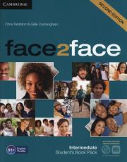 face2face Intermediate Student's Book + DVD. Autor: Redston Chris, Cunningham Gillie. Dadada.pl Okładka książki face2face Intermediate Student's Book + DVD