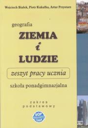 Okładka książki Geografia LO Ziemia i Ludzie zad. ZP w.2012 SOP