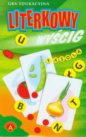 Okładka książki Gra - Literkowy wyścig ALEX